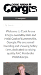 Mobile Screenshot of cookarenacorgis.com